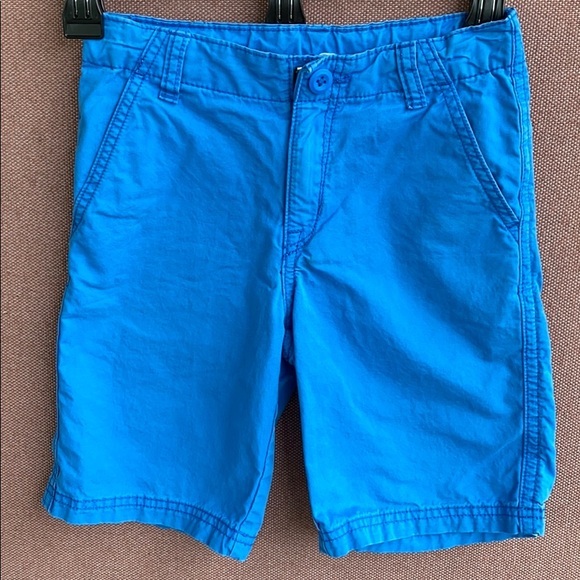 Boys crazy eight 8  blue shorts‎ pockets adjustable - Picture 1 of 5